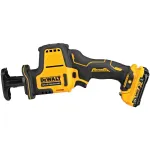 DeWALT DCS312D2-QW pjūklas stūmoklinis 2800 smūgių/min Juodas, Geltonas