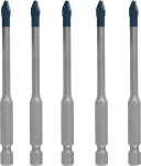Gręžtų rinkinys Bosch EXPERT HEX-92608900598 &mdash; 5 vnt. kietai keramikai