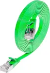 Wirewin SLIM S6 7,5 m žalias Cat.6 plonas STP tinklo kabelis (PKW-STP-SLIM-KAT6 7.5 GN)