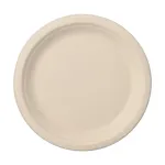 PAPSTAR Pure cukranendrių lėk&scaron;tė, apvali, 230 mm, 50 vnt., kompostuojama, tinkama mikrobangų krosnelei 89866