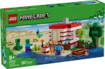 LEGO Minecraft 21275 TNT Džiunglių namas &ndash; 287 detalių, 2 minifigūrėlės, 8+