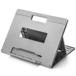Kensington SmartFit Easy Riser Go reguliuojamas ergonominis ne&scaron;iojamojo kompiuterio stovas su au&scaron;inimu, iki 17 colių