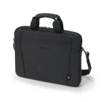 DICOTA Eco Slim Case Base dėklas ne&scaron;iojamam kompiuteriui 13-14.1 col. juodas / 300d RPET poliesteris