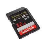 SanDisk Extreme PRO SDHC 32GB kortelė, skaitymas 100 MB/s, ra&scaron;ymas 90 MB/s, UHS-I, 10 klasė, U3, V30