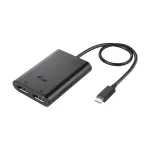 i-tec USB-C Dual 4K DisplayPort vaizdo adapteris