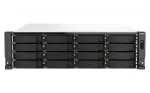 QNAP TS-h2287XU-RP NAS stelažas (3U) Intel Xeon E-2378 64 GB DDR4 0 TB QuTS hero Juoda, Balta