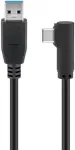 Microconnect USB3.1CA1A USB laidas USB 3.2 Gen 1 (3.1 Gen 1) 1 m USB A USB C juodas