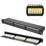 Extralink CAT6 STP V2 | Pataisų skydelis | 24 prievadai