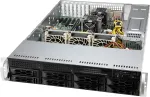 Supermicro CSE-LA25TQC-R609LP serverinis korpusas Rack Juoda 600 W