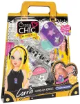 Lėlių aksesuarų kūrimo rinkinys Clementoni Crazy Chic Carrie 15200 &ndash; mados dizaino rinkinys lėlėms