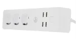 Tellur WiFi i&scaron;manusis ilgintuvas su 3 ki&scaron;tukiniais lizdais ir 4 USB prievadais (4 A)