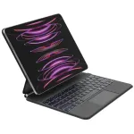 Belkin Connect Pro - Tastatur und Folioh&uuml;lle (Schutzh&uuml;lle) - mit magnetischem St&auml;nder - mit Touchpad - hinterleuchtet - kabellos - Bluetooth - QWERTZ