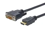 Vivolink PROHDMIDVI3 vaizdo kabelio adapteris 3 m HDMI DVI-D juodas
