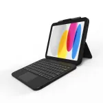 ZAGG Tough Keys klaviatūra su dėklu, skirta Apple iPad 10th Gen/A16, juoda, voki&scaron;ka (B2B Brown Box)