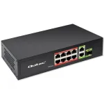 Eterneto jungiklis QOLTEC 52297 PoE RJ45 su PoE Uplink ir SFP prievadu