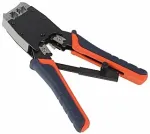 Presavimo įrankis INNE HT-500R su reguliuojamu slėgiu ir ergonomi&scaron;ka rankena moduliniams jungtims bei tinklo kabeliams