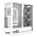 Korpusas Thermaltake AX500 Grand Tour E-ATX su stikliniu &scaron;oniniu dangčiu (Baltas)