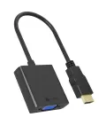 Adapteris HDMI į VGA icybox IB-AC502a &mdash; HDMI A (vyri&scaron;kas) į VGA (moteri&scaron;kas)
