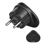 Hama 00223454 ki&scaron;tukinis adapteris E/F hibridinis universalus juodas