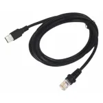 Datalogic USB / maitinimo laidas, USB, 1,2 m, juodas, skirtas Datalogic WLC4190, WLC4190-HC, Gryphon I GBT4200, GD4220, GD4290, GM4200
