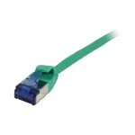 Synergy 21 Patch Laidas RJ45, CAT6A 500MHz, 10m, Žalias, U/FTP, plonas apvalus d=3,8mm, TPE(Superflex), AWG32