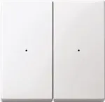 Merten Abdeckung Dimmer System M, 1-M, M-Smart, M-Plan, M-Creativ Polarwei&szlig; gl&auml;nzend MEG5220-0319 (MEG5220-0319)