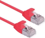 ROLINE U/FTP DataCenter Patch Laidas Cat.6A (Class EA), LSOH, plonas, Raudonas, 1 m (21.15.3313)
