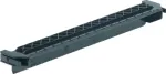 Hager VZ711. L&auml;nge: 24 cm, Breite: 42 mm, H&ouml;he: 32 mm. Produktfarbe: Schwarz (VZ711)