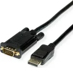Value 11.99.5801 DisplayPort kabelis 1,5 m VGA (D-Sub) juodas (11.99.5801)