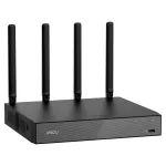 Tinklinis vaizdo registratorius IMOU N118W juodas &ndash; 18 kanalų, 4 kanalų atkūrimas, 3840&times;2160 maks., dviejų juostų Wi‑Fi, SATA iki 16 TB