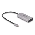 DeLOCK USB 3.2 Gen 2 &scaron;akotuvas USB-C 4 prievadai PD 85W 30cm