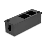 DeLOCK Easy 45 skirstomoji dėžė, 4&times;22,5&times;45 mm arba 2&times;45&times;45 mm, metalinė, juoda