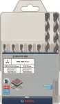Gręžtų komplektas Bosch PRO HEX-5 2608707005 &ndash; 4&times;100, 5&times;100, 6&times;100, 8&times;150 mm
