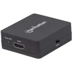 Manhattan 207652 HDMI skirstytuvas, 2 prievadų, 1080p, vaizdo/garso, 2x HDMI, stalinis