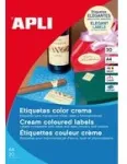 Lipdukai agipa Universal-Etiketten ovalūs 63,5 x 42,3 mm kreminės spalvos, skirti ra&scaron;aliniams ir lazeriniams spausdintuvams, kopijavimo aparatams &ndash; 1 vnt.