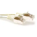 ACT Ivory 7 m LSZH SFTP CAT6A pataisos laidas su snagless RJ45 jungtimis