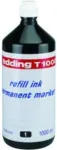 edding T 1000 papildymo ra&scaron;alas juodiems nuolatiniams markeriams