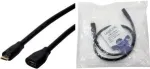 Logilink USB ilginimo laidas - Micro-USB B (ki&scaron;tukas) į Micro-USB B (lizdas) - USB 2.0 - 5 m - Juoda (CU0125)