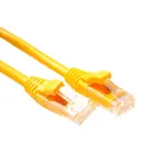 ACT Yellow 10 m U/UTP CAT5E jungiamasis laidas su RJ-45 jungtimis
