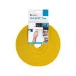 Velcro One Wrap Tape kabelio rai&scaron;tis Velcro polipropilenas (PP) geltona 25 000 mm &times; 20 mm, 1 vnt.