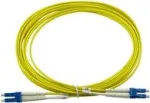 Skiemeninis optinis kabelis BlueOptics EFE080-0050M-R-BO LC LC/UPC G.657.A1 50 m Geltonas
