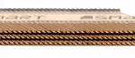 Pir&scaron;tinės vinys 3,1x75 mm 2200 vnt. juodos