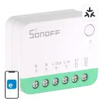 Sonoff MINIR4M Matter i&scaron;manusis WiFi mini jungiklis (HomeKit, SmartThings, Home Assistant)