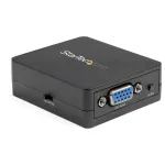 Konverteris VGA į RCA ir S-Video StarTech.com &ndash; USB maitinimas, aktyvus vaizdo keitiklis, juodos spalvos, CE, FCC, REACH, 1920 x 1080 pikselių, 640 x 480, 1920 x 1080 pikselių, 60 Hz