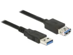 USB ilginamasis kabelis DeLOCK 85056 USB 3.2 Gen 1 2m, juodas