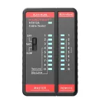 Tinklo kabelių testeris Habotest HT812A RJ45/RJ14/RJ12/RJ9
