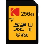 Kodak SDXC 256GB UHS-II U3 V60 Ultra Pro atminties kortelė