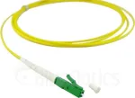 BlueOptics Fiber Optic Patch Cord Simplex LC-APC / LC-APC SM OS2 50,0m Geltona
