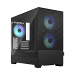 FRACTAL DESIGN Pop Mini Air RGB Black Tg Clear Tint korpusas