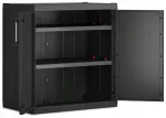 Keter Detroit XL žema spintelė 89x93x54 cm Juoda/Pilka